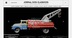 Desktop Screenshot of jornaldosclassicos.com